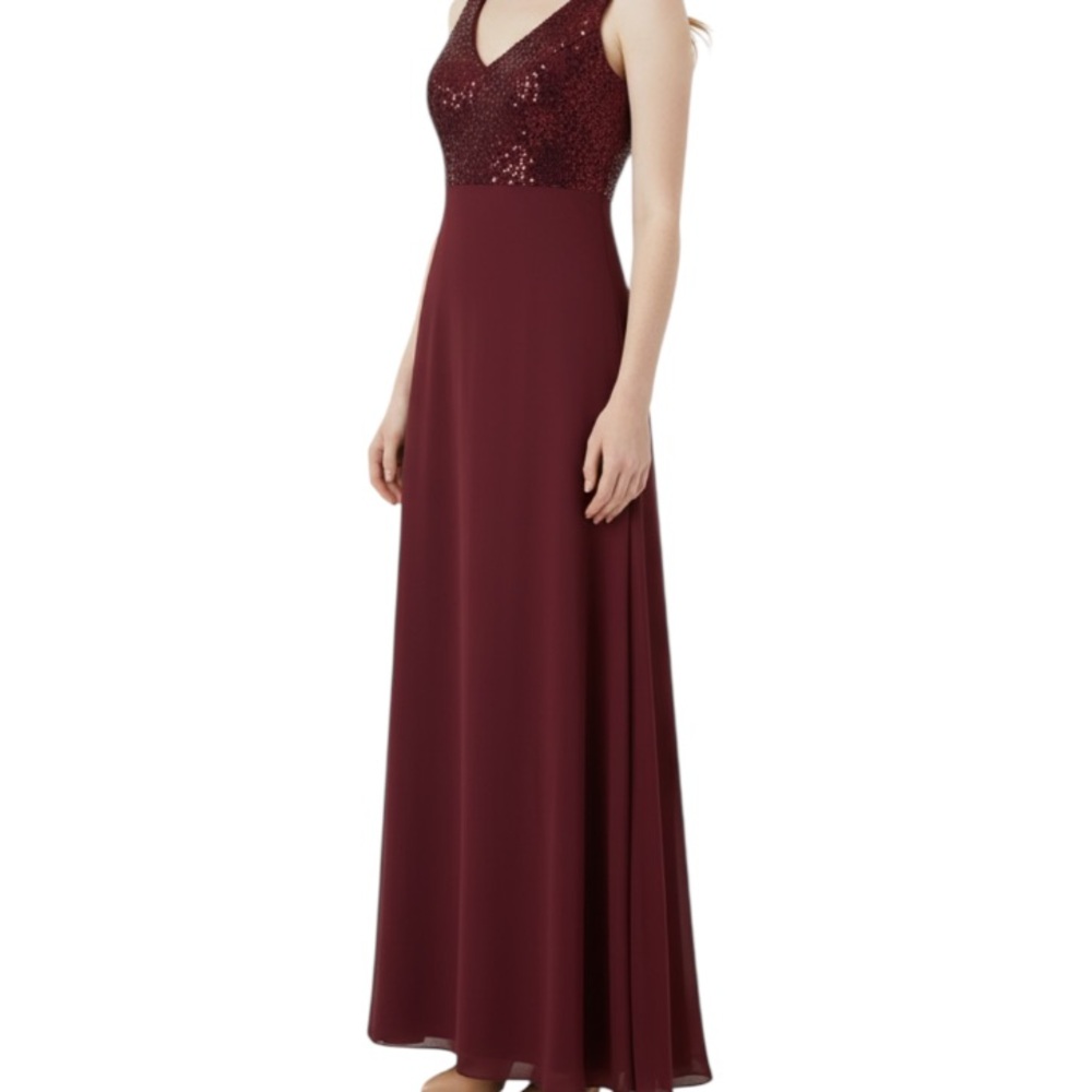 Formal gown matching wrap NWT